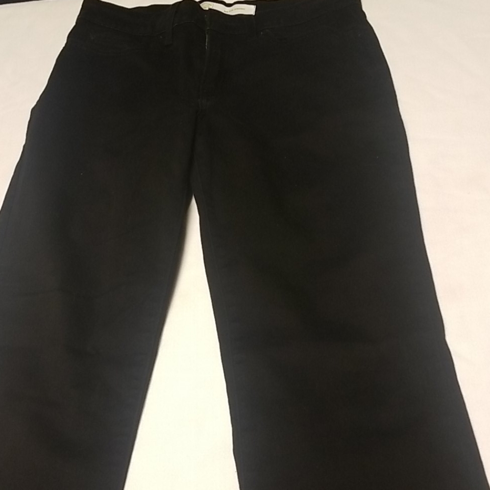 Levi Strauss Mid Rise Straight Leg Black 6S